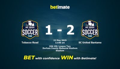 Tobacco Road vs SC United Bantams Forudsigelser, odds og spiltips 21/05/2025