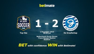 Top Oss vs De Graafschap Forudsigelse, odds og væddemål 12/01/2023