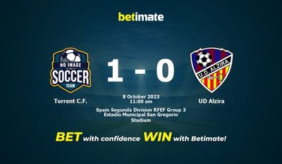 Torrent CF vs UD Alzira Forudsigelse, odds og væddemål 10/08/2023