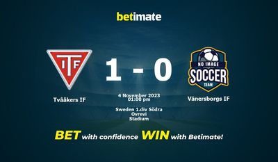 Tvååkers IF vs Vänersborgs IF Forudsigelse, odds og væddemål 11/04/2023