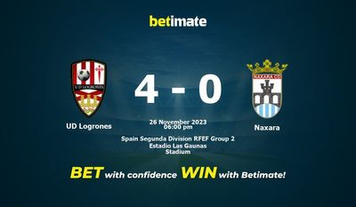 UD Logrones vs Naxara forudsigelse, odds og væddemål 26/11/2023