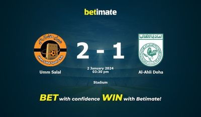 Umm Salal vs Al-Ahli Doha Forudsigelse, odds og væddemål 01/02/2024