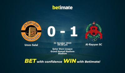 Umm Salal vs Al-Rayyan SC Forudsigelse, odds og væddemål 21/10/2023