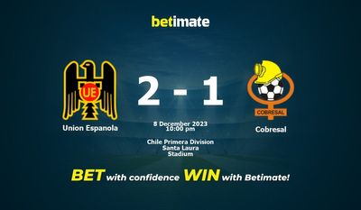 Union Espanola vs Cobresal Forudsigelse, odds og væddemål 12/08/2023