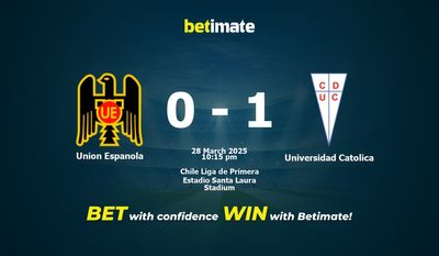 Union Espanola vs Universidad Catolica Forudsigelse, odds og væddemål 28/03/2025