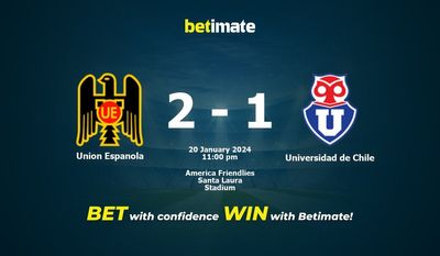 Union Espanola vs Universidad de Chile Forudsigelse, odds og væddemål 20/01/2024