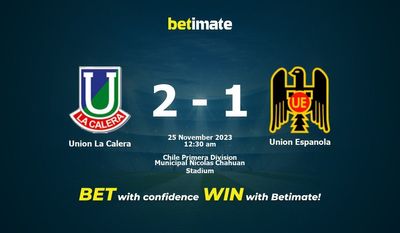 Union La Calera vs Union Espanola Forudsigelse, odds og væddemål 24/11/2023