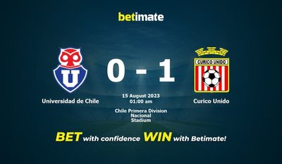 Universidad de Chile vs Curico Unido forudsigelse, odds og væddemål 15/08/2023