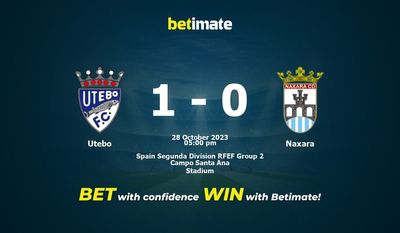 Utebo vs Naxara Forudsigelse, odds og væddemål 28/10/2023