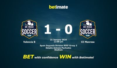Valencia B vs CE Manresa Forudsigelse, odds og væddemål 21/01/2024