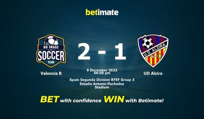Valencia B vs UD Alzira Forudsigelse, odds og væddemål 12/09/2023