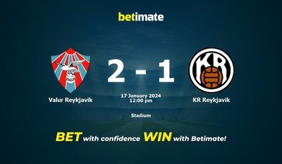 Valur Reykjavik vs KR Reykjavik Forudsigelse, odds og væddemål 17/01/2024