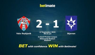 Valur Reykjavik vs Stjarnan Forudsigelse, odds og væddemål 17/09/2023