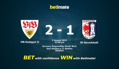 VfB Stuttgart II vs SG Barockstadt Forudsigelse, odds og væddemål 08/05/2023