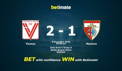 Vicenza vs Mantova Forudsigelse, odds og væddemål 12/08/2023