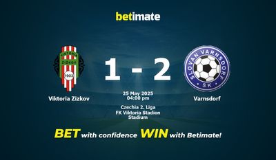 Viktoria Zizkov vs Varnsdorf Forudsigelser, odds og spiltips 25/05/2025