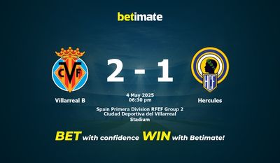Villarreal B vs Hercules Forudsigelse, Odds & Spiltips 05/04/2025