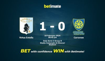 Virtus Entella vs Carrarese forudsigelse, odds og væddemål 02/10/2024