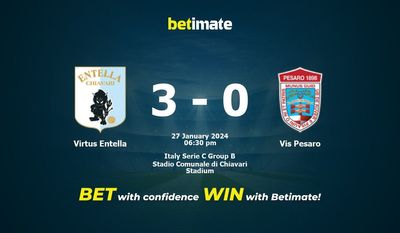 Virtus Entella vs Vis Pesaro Forudsigelse, odds og væddemål 27/01/2024