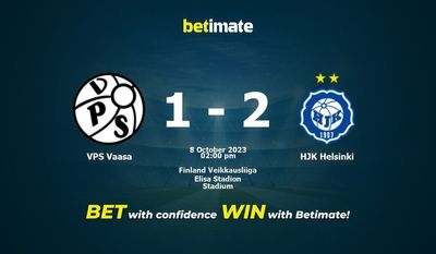 VPS Vaasa vs HJK Helsinki Forudsigelse, odds og væddemål 10/08/2023