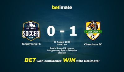 Yangpyeong FC vs Chuncheon FC Forudsigelse, odds og væddemål 26/08/2023