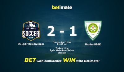 76 Igdir Belediyespor vs Manisa BBSK Pronostici, quote e consigli di scommessa 20/10/2024