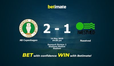 AB Copenhagen vs Naestved Prediction, Odds & Betting Tips 05/14/2025