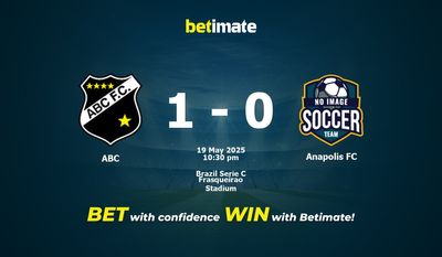 ABC vs Anapolis FC Prediction, Odds & Betting Tips 05/19/2025