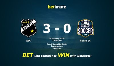 ABC vs Sousa EC التوقعات، الاحتمالات ونصائح الرهان 01/06/2024