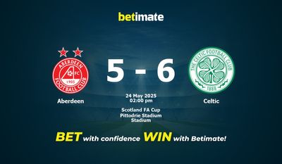 Aberdeen vs Celtic Prediction, Odds & Betting Tips 05/24/2025