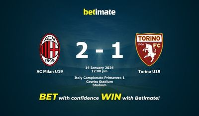 AC Milan U19 vs Torino U19 التوقعات، الصعاب ونصائح الرهان 14/01/2024