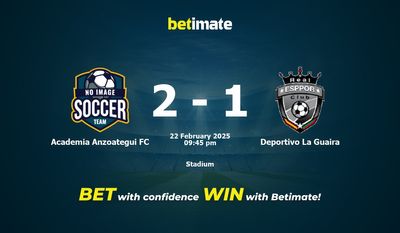Academia Anzoategui FC vs Deportivo La Guaira Prognozy, kursy i typy bukmacherskie 22.02.2025