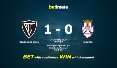 Academico Viseu – Feirense przewidywania, kursy i typy bukmacherskie 24.01.2025