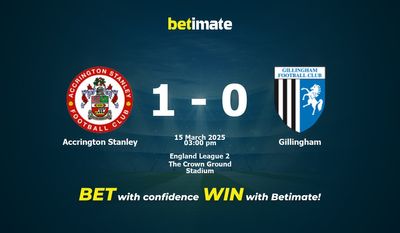 Accrington Stanley vs Gillingham Prediction, Odds & Betting Tips 03/15/2025