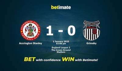 Accrington Stanley vs Grimsby Prediction, Odds & Betting Tips 01/01/2025