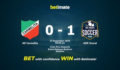 AD Carmelita vs ADR Jicaral Prediction, Odds & Betting Tips 09/27/2024