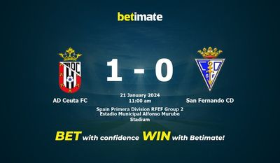 AD Ceuta FC vs San Fernando CD التوقعات، الصعاب ونصائح الرهان 21/01/2024