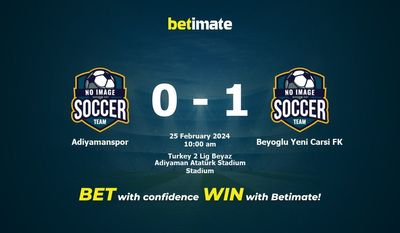 Adiyamanspor vs Beyoglu Yeni Carsi FK 预测、赔率和投注技巧 02/25/2024