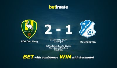 ADO Den Haag vs FC Eindhoven Prediction, Odds & Betting Tips 01/31/2025