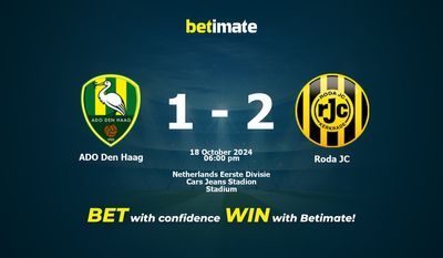 ADO Den Haag vs Roda JC Prédiction, cotes et conseils de paris 18/10/2024