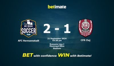 Pronostic, cotes et conseils de paris AFC Hermannstadt vs CFR Cluj 21/09/2024