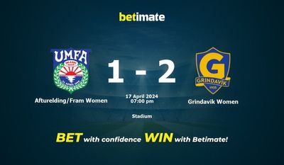 Afturelding/Fram Women vs Grindavik Women Prediction, Odds & Betting Tips 04/17/2024
