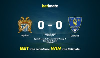 Aguilas vs Orihuela Prediction, Odds & Betting Tips 03/16/2025