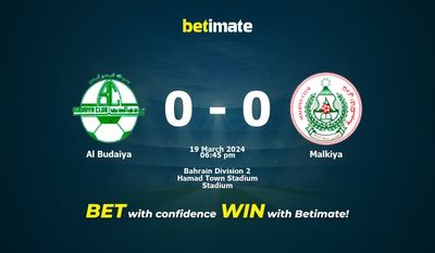 Al Budaiya vs Malkiya Prediction, Odds & Betting Tips 03/19/2024