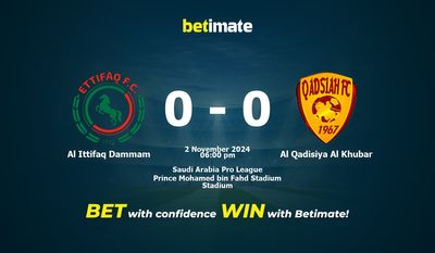 Al Ittifaq Dammam vs. Al Qadisiya Al Khubar Vorhersage, Quoten und Wetttipps 11.02.2024