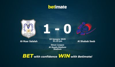 Al-Nasr Salalah vs Al Shabab Seeb Prognoza, kursy i porady bukmacherskie 01/10/2025