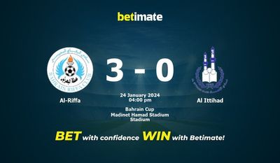 الرفاع vs الاتحاد التوقعات، الاحتمالات ونصائح الرهان 24/01/2024