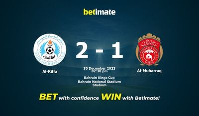 Al-Riffa vs Al-Muharraq 预测、赔率和投注技巧 12/30/2023