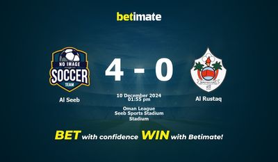 Al Seeb vs Al Rustaq Prediction, Odds & Betting Tips 12/10/2024