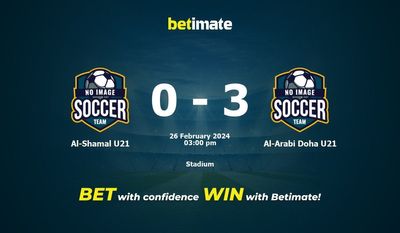 Al-Shamal U21 vs العربي الدوحة تحت 21 التوقعات، الاحتمالات ونصائح الرهان 26/02/2024
